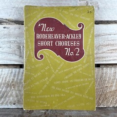 New Rodeheaver-Ackley Short Choruses No. 2 (1944 Paperback Songbook)