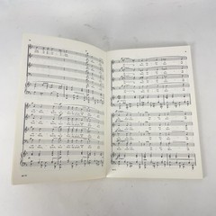 H. T. FitzSimons Fauré Requiem Vocal Score Piano Chorus Sheet Music Vtg Tan