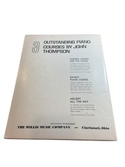 Vtg 1975 John Thompson Keyboard Opera Piano Solos Sheet Music Book