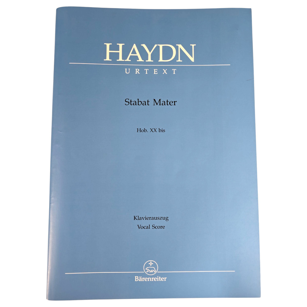 Haydn Stabat Mater Score Urtext Bärenreiter BA 4642-90 Choral Music Book Vtg