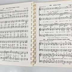 Scriptures To Sing New Old Lillenas Christian Spiral Songbook 1977 Music Vtg