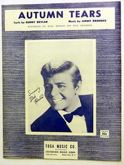 DICK ROMAN Sheet Music AUTUMN TEARS Criterion 50&rsquo;s POP VOCAL Easy LISTENING #602