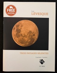 Guitar Trio Sheet Music – Levesque Trois Paysages Selenites – 3 Guitars DZ3869