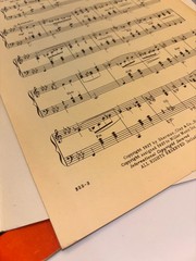 Sheet Music Lot 8 Piano Accordion 1919 – 1939 Polka Waltz Hits Songs Vtg Antique