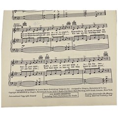 Vintage Sheet Music IN THE MOOD 1939 Novelty Song Razaf/Garland Van Valkenburg