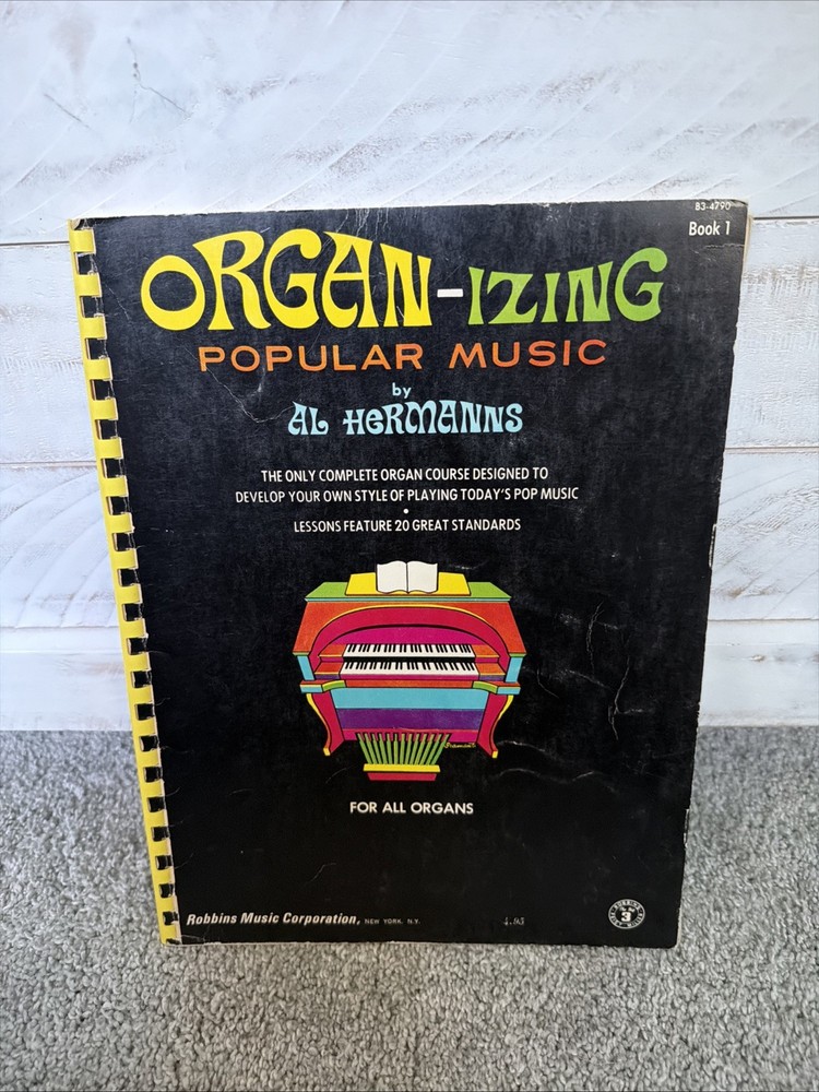 Organ-izing Popular Music AL Hermanns 20 Great Standards All Organs Book 1 Big 3