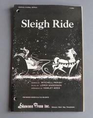 Sleigh Ride – for Mixed Voices SATB – 1962 sheet music – Shawnee Press