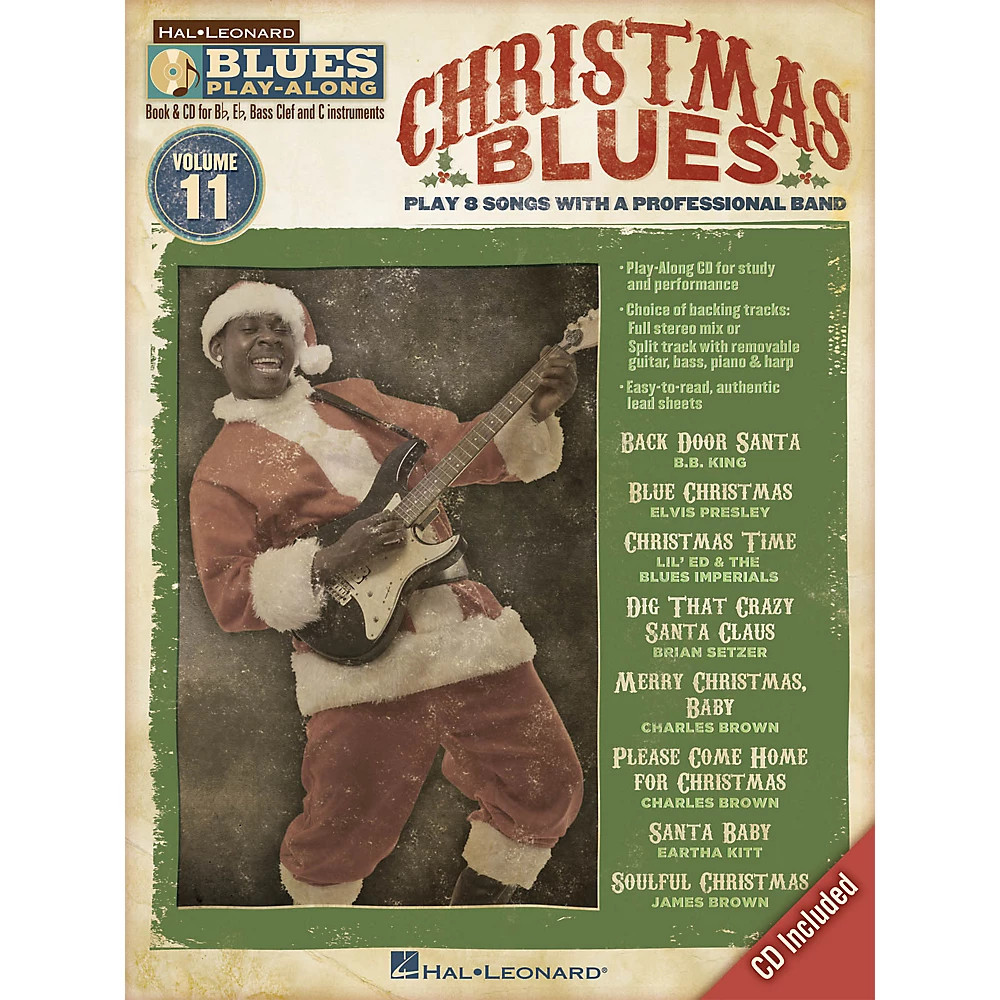 Christmas Blues (Blues PlayAlong Volume 11) Blues PlayAlong Series with CD