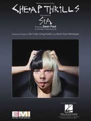 Cheap Thrills Song by Sia for Piano Vocal Sheet Music Guitar Chords Lyrics