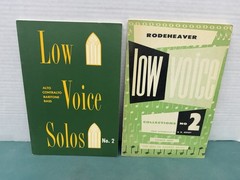 Lot Of 7 Low Voice Gospel Hymn Music Book. By Singspirationn Please See Photos.
