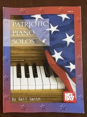 Patriotic Piano Solos Gail Smith Mel Bay Sheet Music Book USA Songs