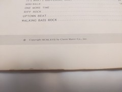 Easy Rock N Roll Songs for All Portable C & G Chord Organs 1967 Vintage See Pics