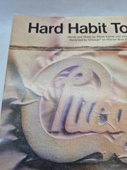 Vintage Chicago “Hard Habit To Break” Sheet Music Original 1984