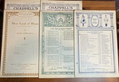 Sheet Music 1920-1960s 60 Pieces of Early 1920&rsquo;s to 1960&rsquo;s Sheet Music Vintage