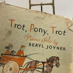 Vintage Willis Trot, Pony, Trot Beryl Joyner Piano Solo Sheet Music 1901 USA
