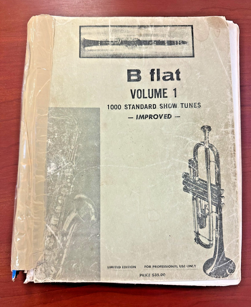 Vintage Bflat Fake Book – Volume 1 (Improved Edition)