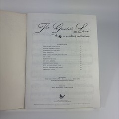 The Greatest Love Wedding Collection Songbook P/V/G Sparrow 1987