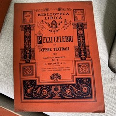 G. Ricordi & C. Opera Piano Music Italy Boosey & Co, NY 9pcs, Faust, Verdi +