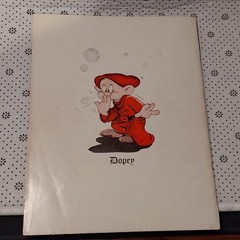 Disney Snow White and the Seven Dwarfs Souvenir Sheet Music Song Book Irving