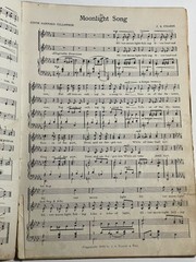 Girl&rsquo;s Glee Club Antique Sheet Music Song Book 1915 J.S. Fearis Female Voices