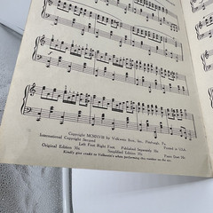 Left Foot Right Foot March Album for Piano Sheet Music Vintage 56 pages