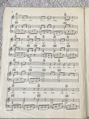 1938 AH SO PURE from Opera MARTHA Vintage Sheet Music KING&rsquo;S JESTERS