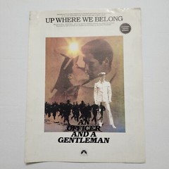 AN OFFICER AND A GENTLEMAN Up Where We Belong Sheet Music 1982