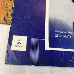 Sparrow in The Tree Top Bob Merrill Sheet Music 1951 Vintage