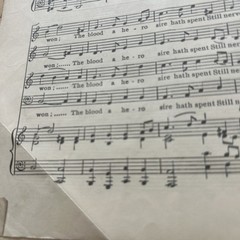 1914 Song sheet LAND OF HOPE AND GLORY Arranged for mixed voices Edward Elgar