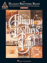 The Allman Brothers Band Definitive Collection 1 Guitar Tab Sheet Music Book