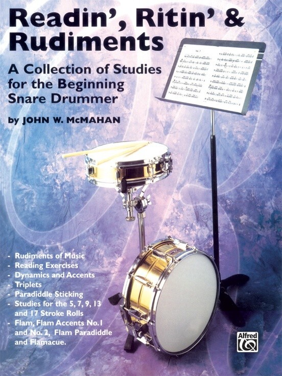 READIN&rsquo; RITIN&rsquo; & RUDIMENTS MUSIC BOOK STUDIES FOR THE BEGINNING SNARE DRUMMER