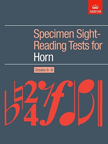 Specimen Sight-Reading Tests for Horn, Grades 6-8… by DIVERS AUTEURS Paperback