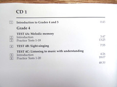 Aural Training In Practice Book 2 Grades 4 & 5 (ABRSM Tutor & CD 1 ONLY)