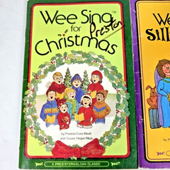 Wee Sing Songbooks Lot Of 4 Fun Folk Silly Songs Around World Christmas Vintage