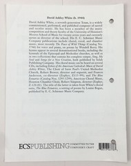 Pie Jesu O My Jesu SATB Organ Sheet Music Soprano Solo David Ashley White ECS