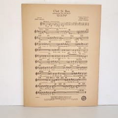 Vintage 1952 Until Sheet Music for Piano Guitar Uke Vocal