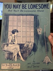 E 3-Pack 9×12 post-1920 Vintage sheet music