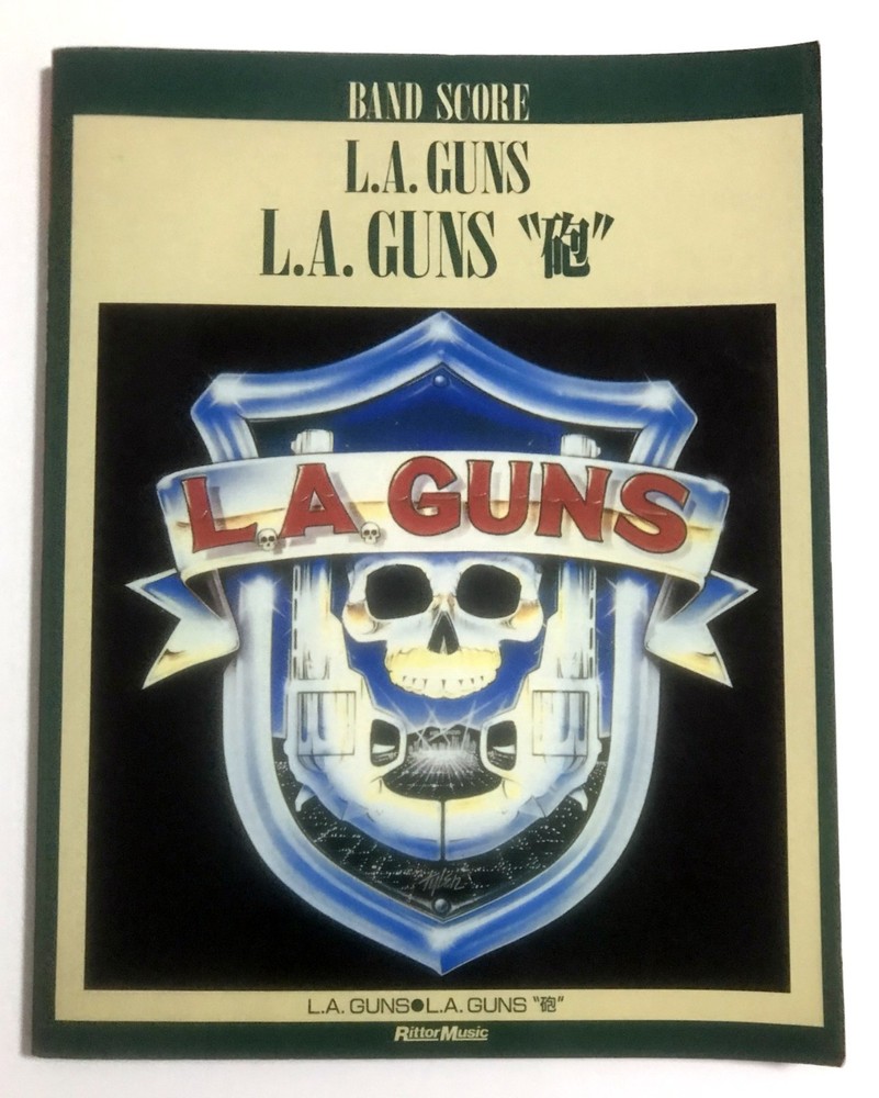 L.A.GUNS L.A. Guns BAND SCORE JAPAN GUITAR TAB