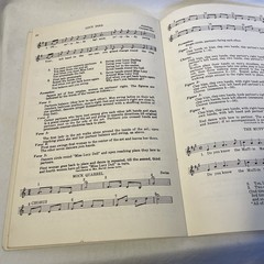 Promenade All Song-Dances Janet Tobitt 1947 Vintage Folk Dance Sheet Music Book