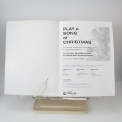 Play a Song of Christmas Bb Clarinet Trumpet Songbook Ruth L. Zimmerman Presser