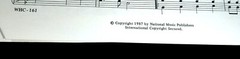 Choral Sheet Music « Swing Low, Sweet Chariot » SATB William Hall Chorale
