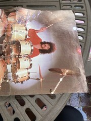 Updated Realistic Rock Drum Method by Carmine Appice including Poster