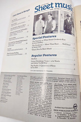 Sheet Music Magazine Standard Piano Guitar George Gershwin January 1988