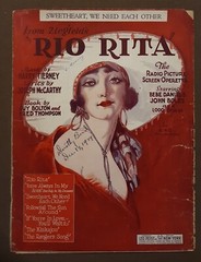 Sweetheart, We Need Each Other Piano Sheet Music by Harry Tierney 1929
