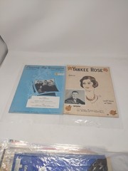Lot Of Thirty Vintage Sheet Music Show Tunes Hit Parade Piano Vocal Movie Stars