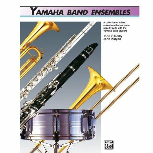 YAMAHA BAND ENSEMBLES FOR TROMBONE/BARITONE B.C. MUSIC BOOK 3 BRAND NEW ON SALE