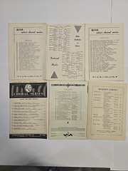 Lot of 30 Choral Choir Sheet Music SATB Vintage Religious Various Church Songs