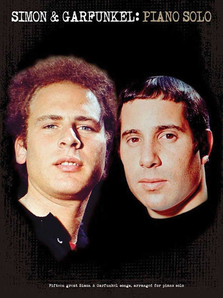 Simon & Garfunkel for Piano Solo Sheet Music Pop Folk Songs Hal Leonard Book