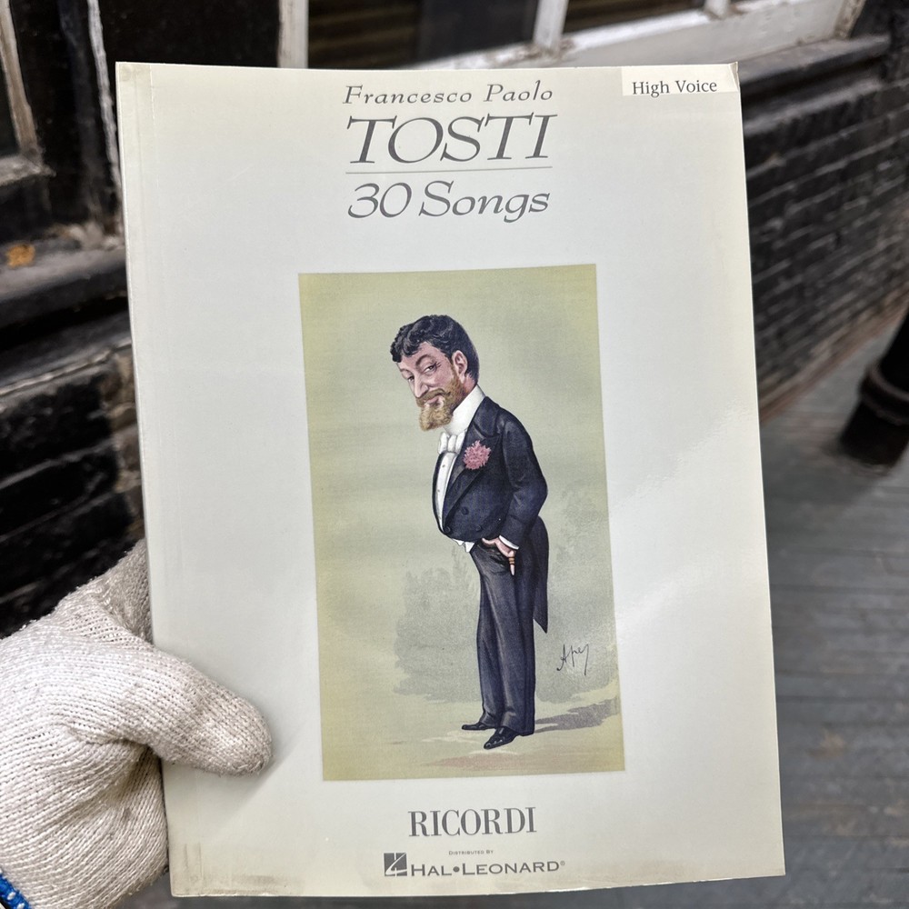 Francesco Paolo Tosti 30 Songs High Voice Vocal Sheet Music NEW 050484320