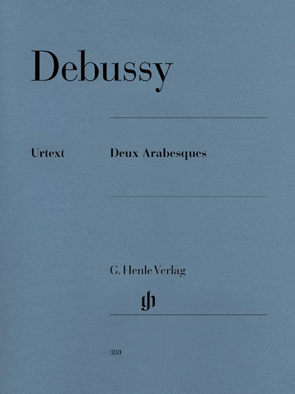 Debussy 2 Arabesques for Piano Solo Henle Urtext Advanced Sheet Music Book